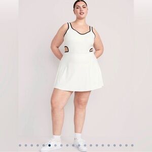 Old Navy PowerSoft Athletic Dress with Cutouts 3X